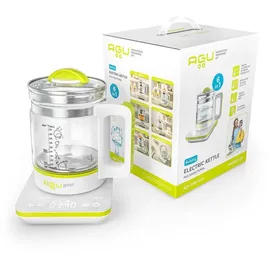 AGU Wasserkocher, 6In1 Multifunktionaler Sprudel - Weiß