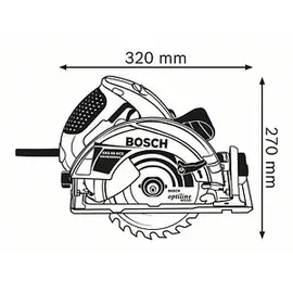 Bosch GKS 65 GCE Professional inkl. L-Boxx