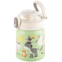 Sigikid Edelstahl-Trinkflasche, 400ml Kindermotiv Farm
