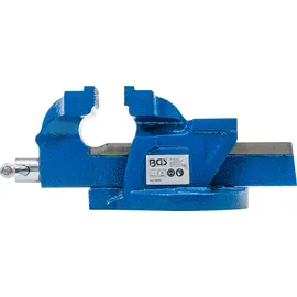 BGS Schraubstock Metall 80 mm blau