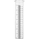 jojofuny Regenmesser Glas 2 StüCk Niederschlagsmesser Mit Skala Transparentes Reagenzglas Zum Niederschlag Messen Regenmesser FüR Garten Wetterstationen Und Landwirtschaft