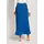Madeleine Maxirock Damen Plisseerock Blau 34