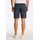 Lindbergh Shorts LINDBERGH, Herren, Gr. L, N-Gr, blau (navy), Web, Obermaterial: 55% Baumwolle, 45% Leinen, unifarben, regular fit kniefrei, Hosen Shorts, Sommerhose mit Taschen
