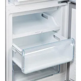 Bosch Serie 2 KGN33NLEB Kühl-Gefrierkombination (282 l, 1760 mm hoch, Edelstahl)