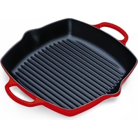 Le Creuset Signature hohe quadratische Grillpfanne