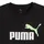 Puma Unisex ESS 2 Color No. 1 Logo Tee, T-Shirts, Puma Black-Spring Fern,