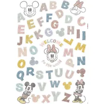 KOMAR Deko-Sticker Mickey Alphabet 50 x 70 cm