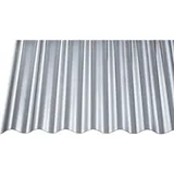 Gutta Polycarbonat-Wellplatte Sinus 76/18 gerillt anthrazit