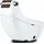 Synca Massagesessel SYNCA Kunstleder 56 x 94 x 117 cm Braun mit Kissen