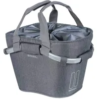 Basil 2Day Carry All Fahrradkorb grau