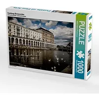 Calvendo Puzzle Hamburg Binnenalster 1000 Teile Lege-Größe 64 x