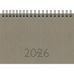 Rido Taschenkalender TM17 8,7x15,3cm 1 Woche/2 Seiten Kunstleder Tejo schwarz 2026