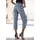 Buffalo Relax-fit-Jeans "in modischem Crop-Design", Damen, Gr. 36, N-Gr, blau (blau, washed), Denim/Jeans, Obermaterial: 100% Baumwolle, unifarben, figurumspielend knöchelfrei, Jeans, in High-Waist-Form mit Bundfalten, verkürzte Länge, Sommerhose, Topseller