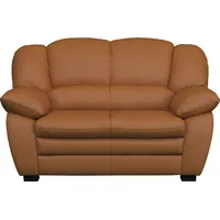 Cotta 2-Sitzer COTTA "Casino", braun (amber), B:159cm H:88cm T:92cm, 100% Echtleder, Sofas, Polstergarnitur, auch als Set erhältlich