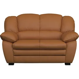 Cotta 2-Sitzer COTTA "Casino", braun (amber), B:159cm H:88cm T:92cm, 100% Echtleder, Sofas, Polstergarnitur, auch als Set erhältlich