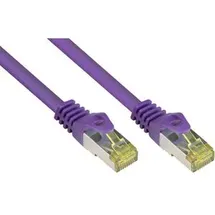 Good Connections Alcasa 1m Cat7 S/FTP Netzwerkkabel violett, S/FTP (S-STP)