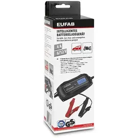 Eufab Intelligentes Batterieladegerät 6/12V 4A