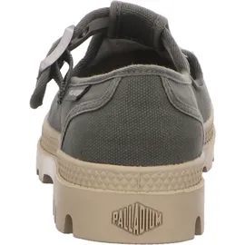 Palladium Unisex Pampa M Washed Mary Jane Flat, Vetiver, 41 EU