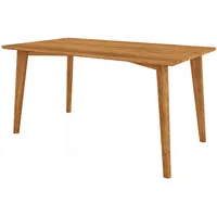 Byoak Tisch, Wildeiche, Holz, Echtholz,Wildeiche, 90x77x160 cm, Esszimmer, Tische,