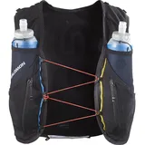 Salomon ADV Skin 12 Race Flag Trailrunningrucksack Schwarz/Grau