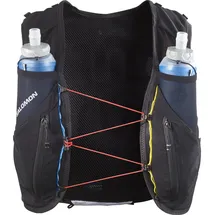 Salomon ADV Skin 12 Race Flag Trailrunningrucksack Schwarz/Grau