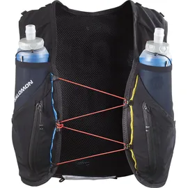Salomon ADV Skin 12 Race Flag Trailrunningrucksack Schwarz/Grau