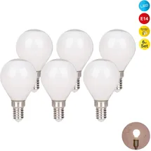NÄVE LED-Leuchtmittel DAFFY E14 6 Stk. Warmweiß 6er Set