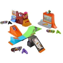 HOT WHEELS HGT91 Hot Wheels Skate Skaterampenset, sortiert