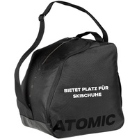 ATOMIC W Boot Bag Cloud in Schwarz/Grau - Robuste Skischuhtasche - Extra Zubehör-Fach - Junior Performance Shell für mehr Stabilität - Mit herausnehmbarer Skischuhplatte, Einheitsgröße, AL5046520