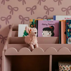 OEM Kinderbücherregal Book Nook 0 x 0 cm MDF rosa