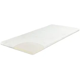 Bestschlaf Visko-Mineralschaum Matratzenauflage 200 x 200 cm grau
