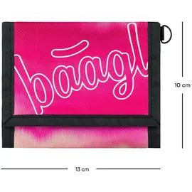 Baagl Geldbörse Kinder Unisex Portemonnaie pink