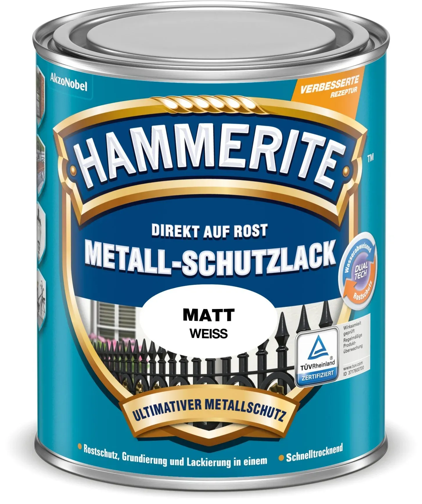 hammerite metallschutzlack matt
