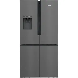 KF96DPXEA Kühl-Gefrier-Kombination 183 x 90.5 cm Gebürsteter schwarzer Stahl inkl. 4 Mann Handling