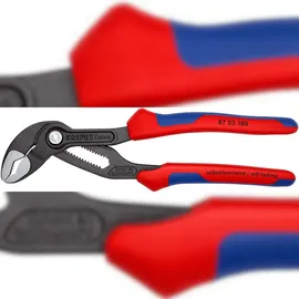 Knipex 87 02 180 Cobra Wasserpumpenzange