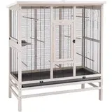 Ferplast Vogelvoliere Bella Casa - Größe L: L 131,5 x B 67 x H 153 cm (2 Pakete*)