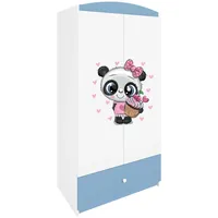 Raumhirsch furniture Kinderkleiderschrank Blau, 90x175x52 cm, Kinder- & Jugendzimmer,