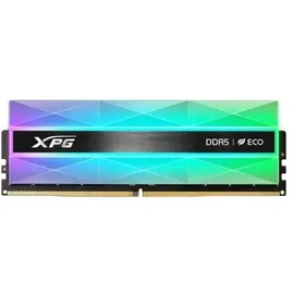 XPG Adata DDR5 32GB 8000-38 K2 XPG Lancer Neon RGB silvergray (2 x 16GB, 8000 MHz, DDR5-RAM, U-DIMM), RAM, Silber, Grau
