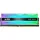 XPG Adata DDR5 32GB 8000-38 K2 XPG Lancer Neon RGB silvergray (2 x 16GB, 8000 MHz, DDR5-RAM, U-DIMM), RAM, Silber, Grau