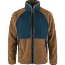 Fjällräven Vardag Pile Fleecejacke Chestnut/Navy XL