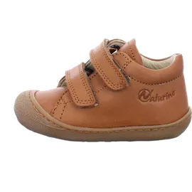 NATURINO Cocoon VL-Lauflernschuhe aus Nappaleder, Cognac 23