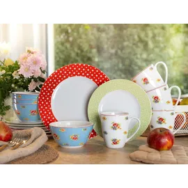 CreaTable Emily Kombiservice 16-tlg. bunt