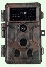 Wildkamera jagd 32MP 1296p Video mit audio und Bewegungsmelder Nachtsicht max. Entfernung bis 100Füße, 0,1s Trigger Geschwindigkeit, Wasserdicht IP66 - A323