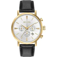 BULOVA 97B155 Aerojet Chronograph 41mm 3ATM - Schwarz/Silber