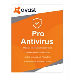 avast! Pro AntiVirus 2019 DE Win