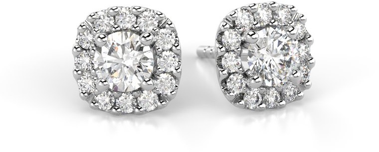 Festive Janette 0,60ct Diamanten Ohrringe 14-567-060K-VK-HVS1