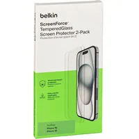 Belkin Tempered Glass für iPhone 16/15