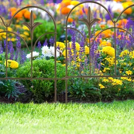 Relaxdays 10048257 Gartenzaun