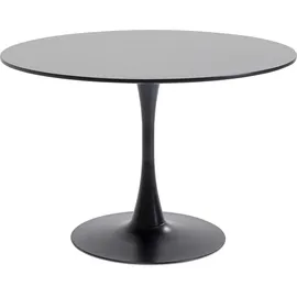 Kare Esstisch Ø 110 cm schwarz