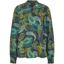 GOLDNER Schlupfbluse mit Paisley-Muster Grün 20